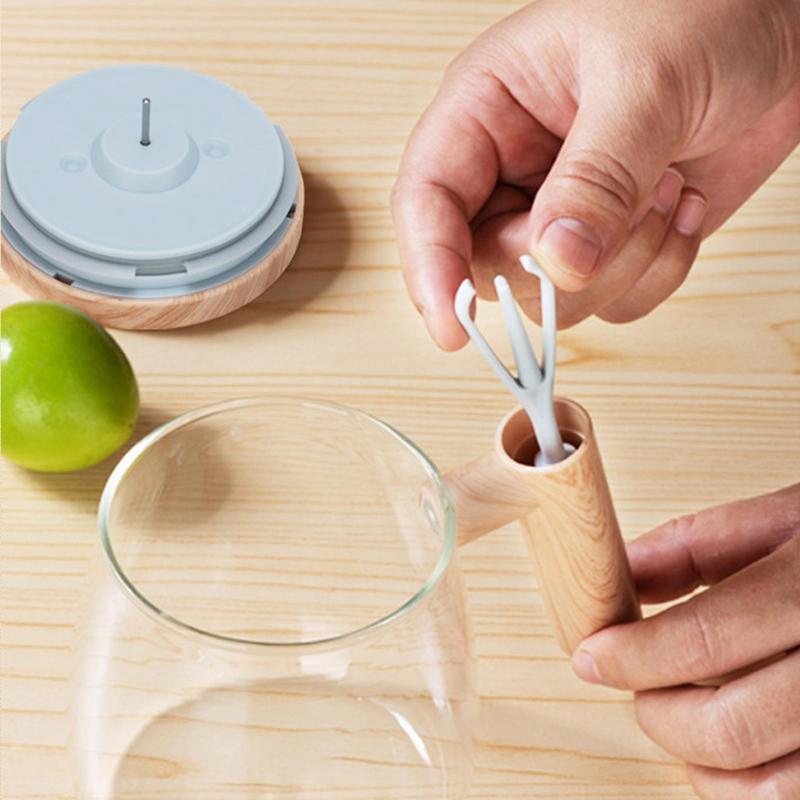 Self Stirring Coffee Mug Electric Mixing Glass Coffee CupHigh Speed Fast Automatic Coffee Cup For Gyms Dining Room Kitchen Gadgets